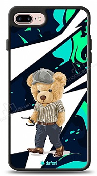 Dafoni Art iPhone 7 Plus / 8 Plus Thoughtful Teddy Bear Klf