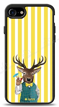 Dafoni Art iPhone SE 2020 Coctail Deer Klf