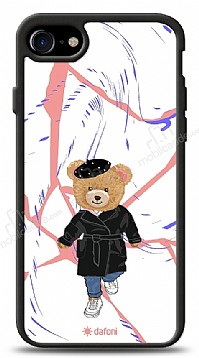 Dafoni Art iPhone SE 2020 Dafoni Art Casual Teddy Bear Klf