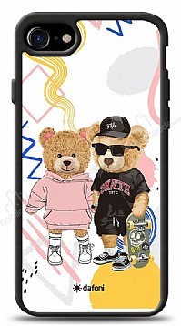 Dafoni Art iPhone SE 2020 Fun Couple Teddy Klf