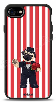 Dafoni Art iPhone SE 2020 Gentleman Pug Klf
