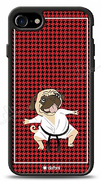 Dafoni Art iPhone SE 2020 Karate Fighter Pug Klf