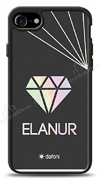 Dafoni Hologram iPhone SE 2020 Kiiye zel isimli Diamond Klf
