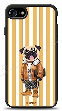 Dafoni Art iPhone SE 2020 Pug Style Klf
