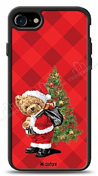 Dafoni Art iPhone SE 2020 Santa Bear Klf