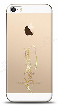 iPhone SE / 5 / 5S Gold Atatrk mza Klf