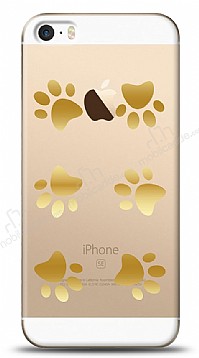 iPhone SE / 5 / 5S Gold Patiler Klf
