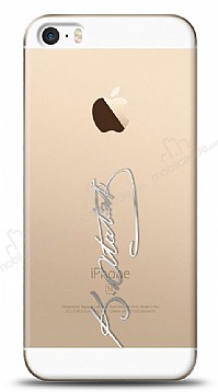 iPhone SE / 5 / 5S Silver Atatrk mza Klf
