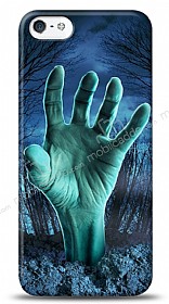 iPhone SE / 5 / 5S Zombie Hand Blue Klf
