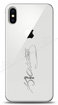 iPhone X Silver Atatrk mza Klf