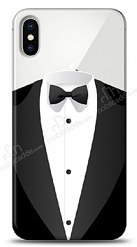 iPhone X / XS Suit Resimli Klf