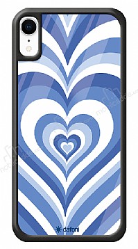 Dafoni Glossy iPhone XR Blue Hearts Klf