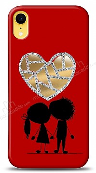iPhone XR Couple Love Tal Aynal Resimli Klf