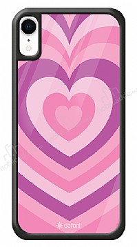 Dafoni Glossy iPhone XR Pink Hearts Klf