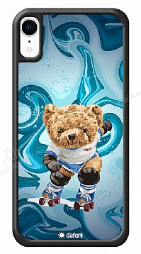 Dafoni Art iPhone XR Skating Teddy Bear Klf