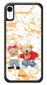 Dafoni Art iPhone XR Style Couple Teddy Klf