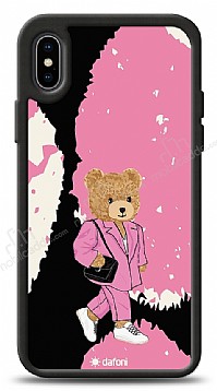 Dafoni Art iPhone XS Business Teddy Bear Klf