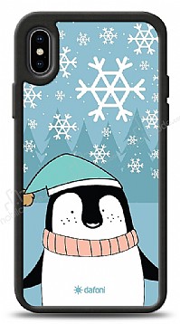 Dafoni Art iPhone XS Cold Penguin Klf