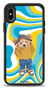 Dafoni Art iPhone XS Hello Bear Klf
