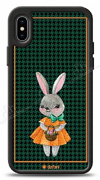 Dafoni Art iPhone XS Lady Rabbit Klf