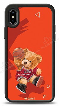 Dafoni Art iPhone XS Max Basketball Bear Klf