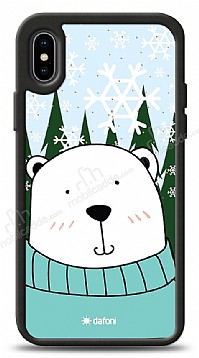 Dafoni Art iPhone XS Max Snow Bear Klf