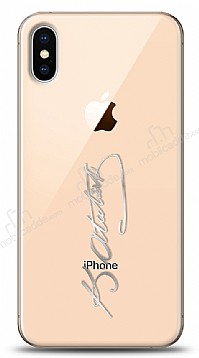 iPhone XS Silver Atatrk mza Klf