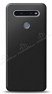 LG K51S Siyah Mat Silikon Klf