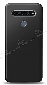LG K61 Siyah Mat Silikon Klf