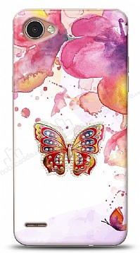 LG Q6 Colorful Butterfly Tal Klf