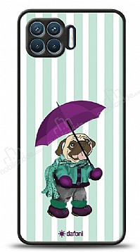Dafoni Art Oppo Reno4 Lite Pug in the Rain Klf