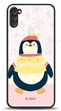 Dafoni Art Samsung Galaxy A11 Smiling Penguin Klf