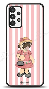 Dafoni Art Samsung Galaxy A13 Pug Girl Klf
