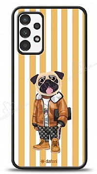 Dafoni Art Samsung Galaxy A13 Pug Style Klf