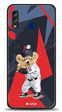 Dafoni Art Samsung Galaxy A20 / A30 Baseball Bear Klf