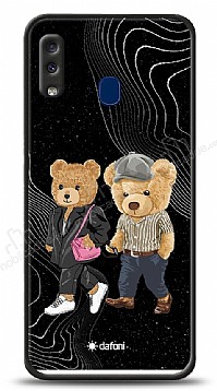Dafoni Art Samsung Galaxy A20 / A30 Compatible Couple Teddy Klf