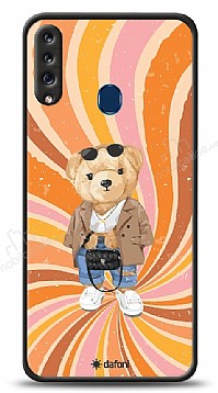 Dafoni Art Samsung Galaxy A20S Bear Effect Klf