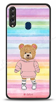 Dafoni Art Samsung Galaxy A20S Chic Teddy Bear Klf