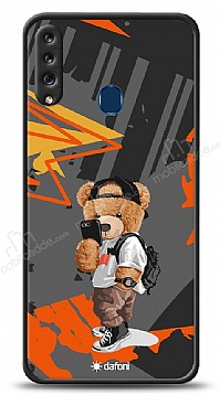 Dafoni Art Samsung Galaxy A20S Cool Teddy Bear Klf