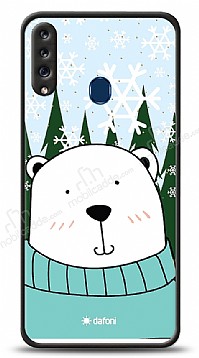 Dafoni Art Samsung Galaxy A20S Snow Bear Klf