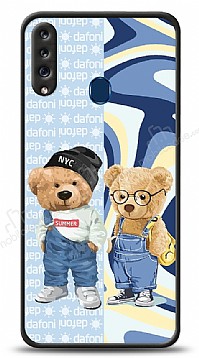 Dafoni Art Samsung Galaxy A20S Summer Couple Teddy Klf