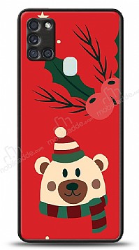 Dafoni Art Samsung Galaxy M21 / M31 / M30s Christmas Bear Klf