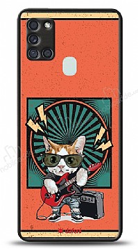 Dafoni Art Samsung Galaxy M21 / M31 / M30s Guitarist Cat Klf