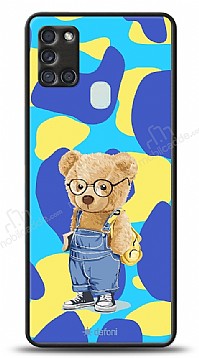 Dafoni Art Samsung Galaxy M21 / M31 / M30s Student Teddy Bear Klf
