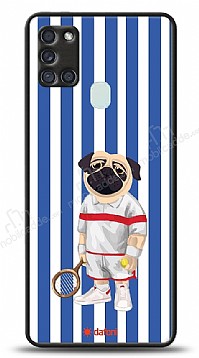 Dafoni Art Samsung Galaxy M21 / M31 / M30s Tennis Boy Pug Klf