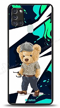Dafoni Art Samsung Galaxy M21 / M31 / M30s Thoughtful Teddy Bear Klf