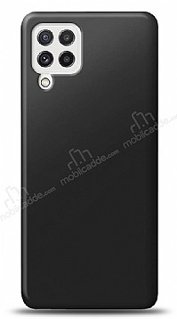 Samsung Galaxy A22 4G Siyah Mat Silikon Klf