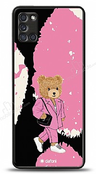 Dafoni Art Samsung Galaxy A31 Business Teddy Bear Klf