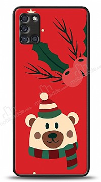 Dafoni Art Samsung Galaxy A31 Christmas Bear Klf