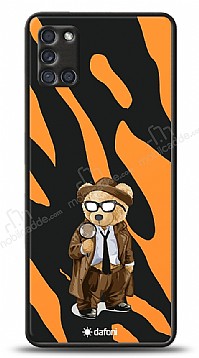 Dafoni Art Samsung Galaxy A31 Detective Teddy Bear Klf